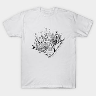 Medieval old town of Rothenburg ob der Tauber, Bavaria, Germany T-Shirt